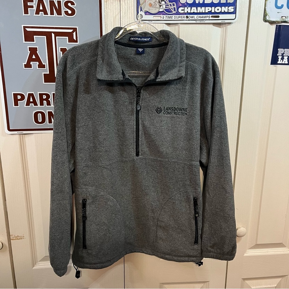 Devon & Jones Men’s Half Zip Sweater